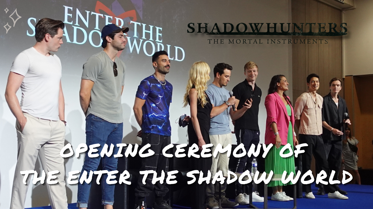 Cérémonie d'ouverture de la convention Enter the Shadow World