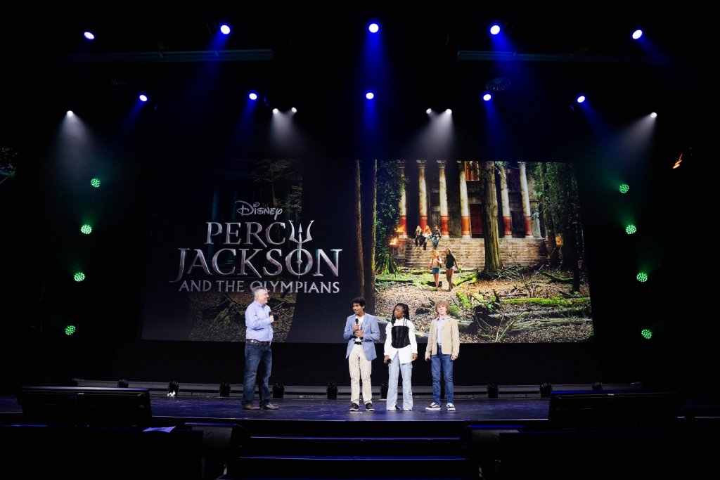 La série Percy Jackson de Disney a été dévoilée lors du D23 de septembre 2022