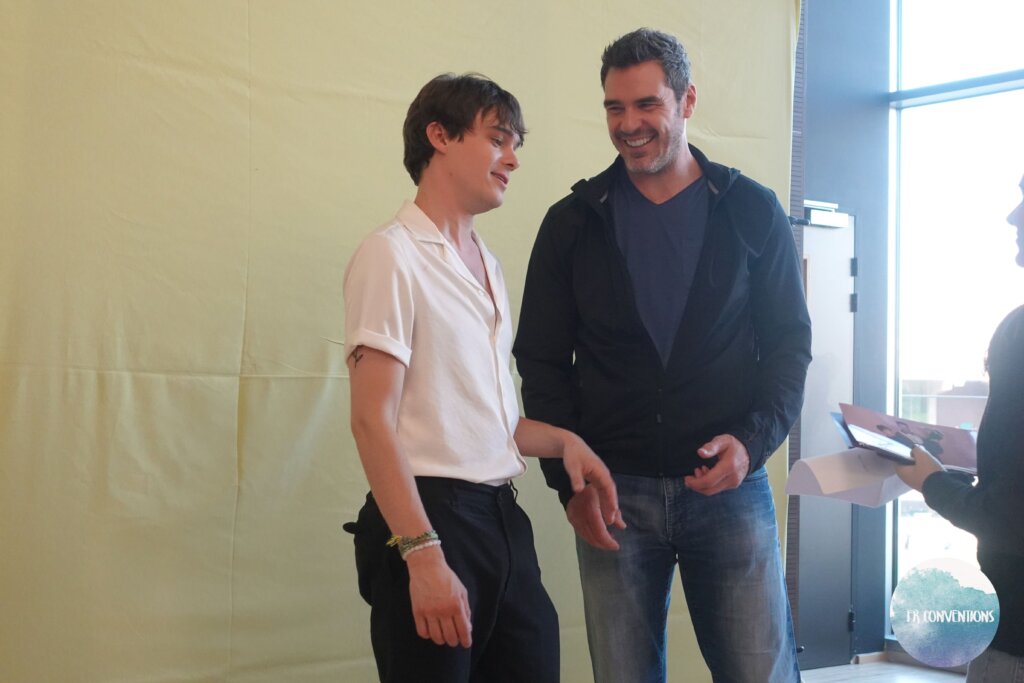 Mitchell Hope et Dan Payne (Descendants) lors de la BTTMW2