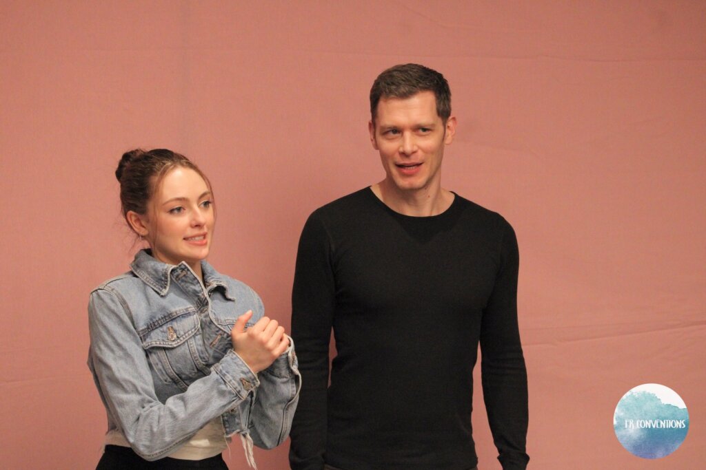 Danielle Rose Russell (Hope Mikaelson) et Joseph Morgan (Klaus Mikaelson) réunis en convention