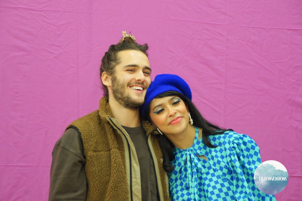 Madison Reyes et Charlie Gillespie lors de la première édition de la BTTMW.