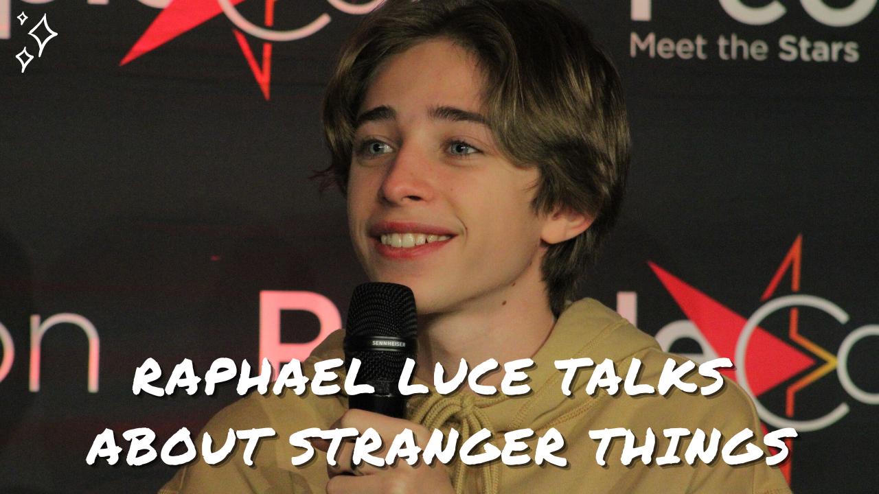 Raphael Luce parle de son expérience dans Stranger Things.