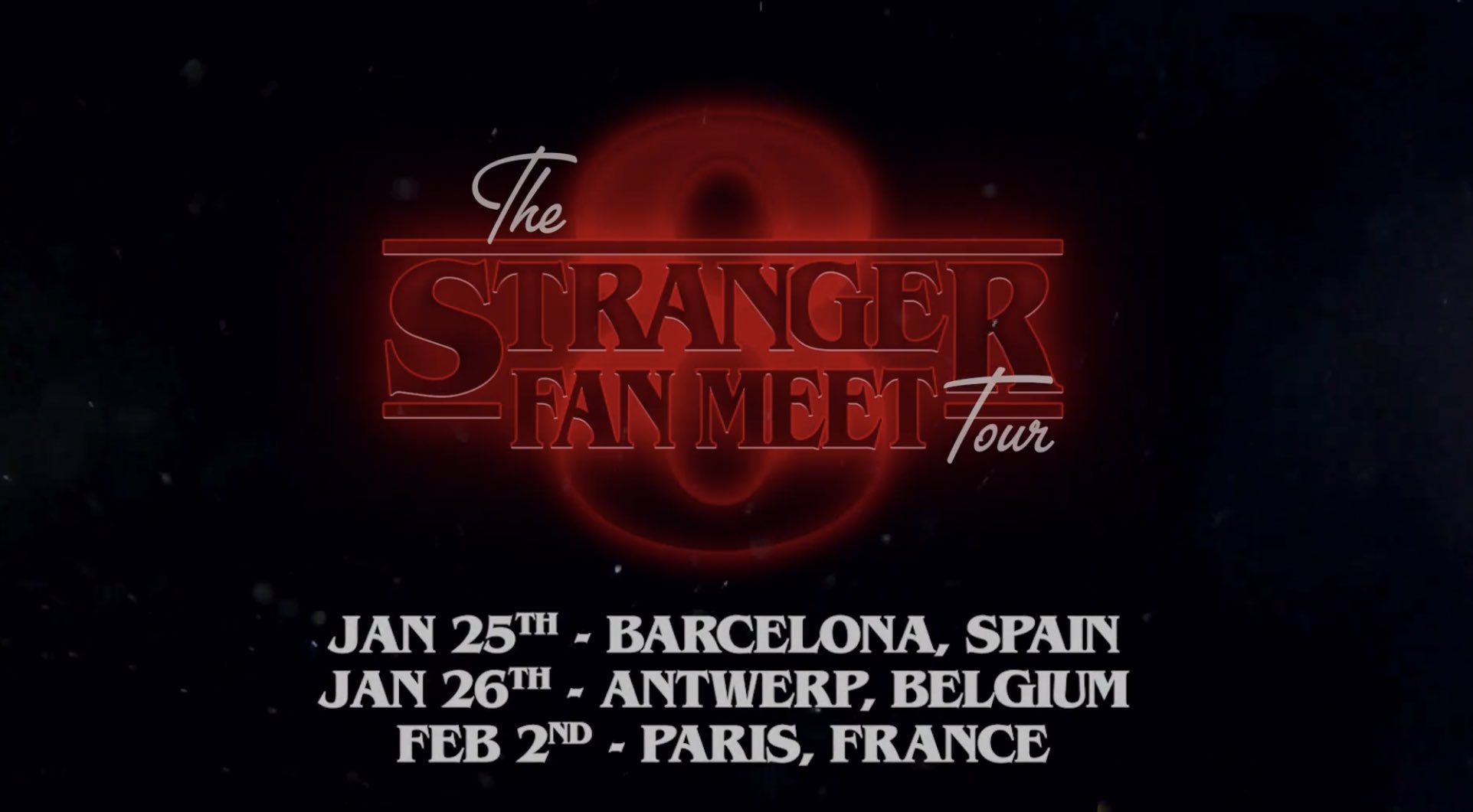 Stranger Fan Meet 8 : Belgique