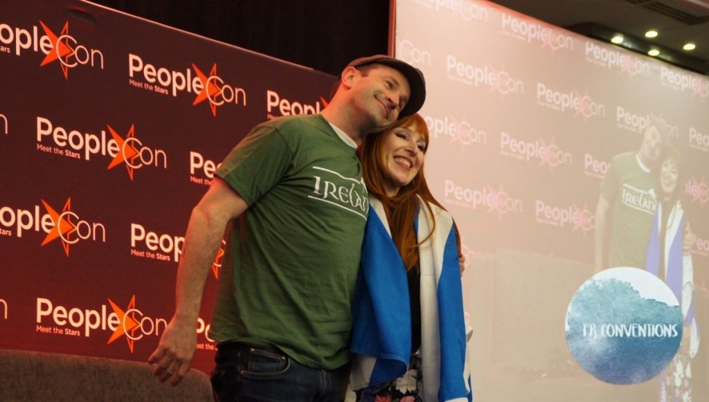 Adam Fergus et Ruth Connell ont offert un panel haut en couleurs à leur public.