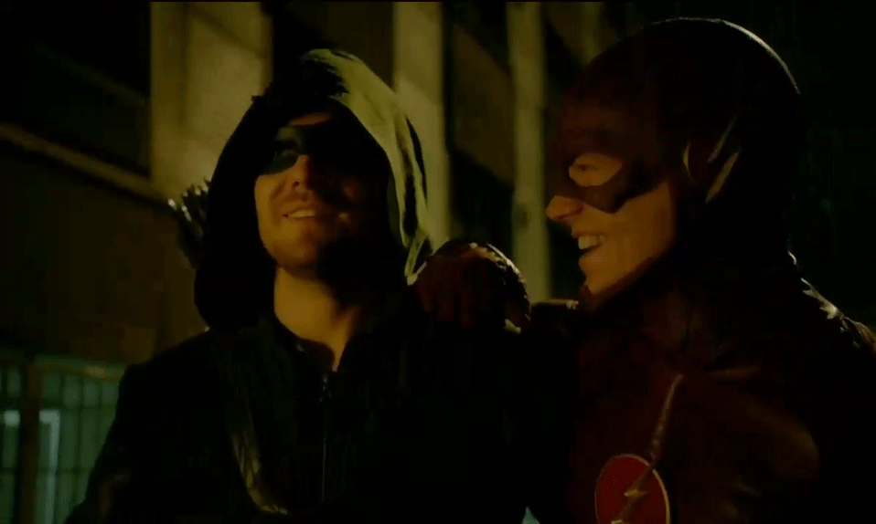 The Flash Arrow Stephen Amell